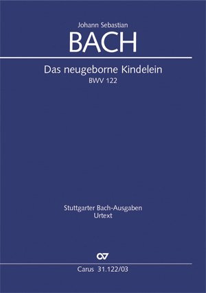 Das neugeborne Kindelein : Kantate Nr.122 BWV122 Klavierauszug (dt/en)