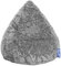 SITTING POINT only by MAGMA Sitzsack Fluffy L ca. 120 Liter Mittelgrau (bis ca. 7 Jahre)