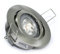Kamilux 10er Set Einbaustrahler/Spot Bajo in Edelstahl-gebürstet, Halogen oder LED geeignet, inkl. GU10 Fassung 230V, auch für MR16 Fassung 12Volt geeignet, ohne Leuchtmittel