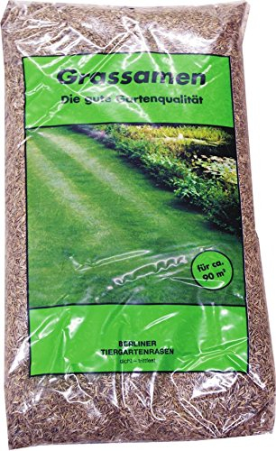 GrassamenBerliner Tiergarten 5x 1kg 5kg Rasensamen Rasen Gras Grünfläche