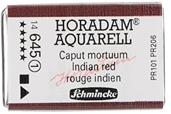 Schmincke HORADAM AQUARELL Caput mortuum, 14 509 043, 1/1 Näpfchen
