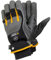 Winter-Arbeitshandschuh Tegera by ejendals 9126 aus Synthetikleder, warm gefüttert, wasserdicht, Sympatex Membran, Kälteschutz-Handschuh, Größe 9, 1 Stück, grau / schwarz / gelb, 9126-9