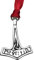 Trilogy Jewelry Pewter Thor's Hammer with Runes Christmas Ornament and Holiday Decoration