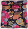 Bhagyoday Indische Tagesdecke, Baumwolle, gesteppt, Blumenmotiv, Gudari-Stil, Blumenmuster, Handarbeit, dekorative Kantha-Stickerei, Quilt-Design, 229 x 274 cm