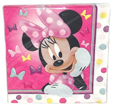 Minnie Mouse Bowtique Lunch Napkins, 16 Count