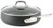 All-Clad HA1 harteloxierte Antihaft-Schmorpfanne, 4 Quart Induktion, ofenfest, 500 F, Töpfe und Pfannen, Kochgeschirr, schwarz