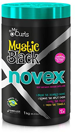 Novex Mystic Haarmaske, 1 kg, Schwarz
