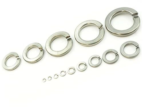 10 Federringe M6 DIN 127 Edelstahl A4 V4A rostfrei Federscheiben Form B | Federstahl, Sperrringe, Sprengring, Unterlegscheibe, Sicherungsring