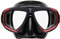 Scubapro Zoom-Maske, Schwarz/Rot, Atemregler für Kaltwasser, Unisex, Erwachsene, Schwarz/Rot, Standardgröße