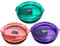 30 oz Tumbler Lids Set of 3 Fit for YETI Rambler, Ozark Trail, Rtic and More, Maxin Spill Proof and Splash Resistant Lids Covers (Purple+Green+Orange)