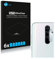 savvies Protector Pantalla para Xiaomi Redmi Note 8 Pro (SÓLO Cámara) (6 Unidades) Película Ultra Transparente