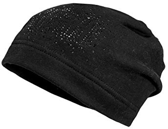 maximo Mädchen Winter-Stirnband, schwarz, 55/57