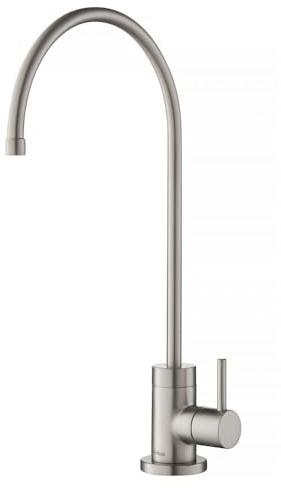 KRAUS Purita 100% Lead-Free Kitchen Water Filter Faucet in Spot Free Stainless Steel, FF-100SFS