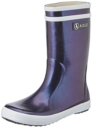 Aigle Lolly Irrise, Stivali in Gomma, Unisex - Bambini e ragazzi, Blu (Cosmos), 24 EU
