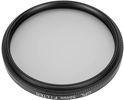 Filtro Polarizzatore Circolare Filtro Obiettivo CPL Filtro Polarizzatore Fotocamera DSLR per per/per Nikon/per/per/per Fotocamera per per Fuji(52mm)