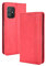 BellaCase ASUS Zenfone 8 Coque [Étui Portefeuille] [Fonction Support] [Slots pour Cartes] [Couverture à Rabat Magnétique] Compatible avec Le Smartphone ASUS Zenfone 8(Rouge)
