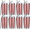 UsparkMC 20oz 550ml Tumbler Bulk Stainless Steel with Lid and Straw,Double Wall Vacuum Insulated Coffee Travel Mug for Hot & Cold,Reusable Cup,BPA Free,8pack