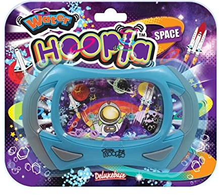 Water Hoopla - Weltraum von Deluxebase. Astral Retro Wasser-Handheld-Spiel. Ringwurf-Handheld-Arcade-Spiel für Kinder und Erwachsene