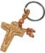 ARFUKA Schlüsselanhänger Holz Kreuz Anhänger Schlüsselhalter Schlüsselringe Autoschlüsselanhänger Keychain Geschenke für frauen und Männer
