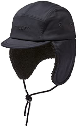 Tilley Rove Aviator Hat, Black, L