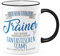 FunTasstic Tasse Stolzer Trainer Kaffeebecher beidseitig bedruckt spülmaschinenfest Tasse für das Büro Tee, Kaffee Geschenkidee, Farbe:schwarz, Größe:Trainer