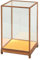 DOITOOL Vitrine Transparente en Verre : Vitrine de Collection Présentoir de Cube Protection pour Comptoir Figurines d'action Jouets Fossiles de Roche 17 X 12 Cm
