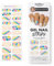 MOYOU LONDON Halbgehärtete UV Gel Strips - 20 Stück - Gel-Nagelfolien UV Härtend für Maniküre in Salonqualität - universenails18 01