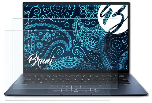Bruni Screen Protector compatible with Asus ZenBook 14 OLED 2023 UX3402VA Protector Film, crystal clear Protective Film (2X)