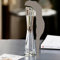 Vase à fleurs en verre transparent de 20 cm de hauteur, bouteille d'eau de luxe, vase créatif pour la maison, le bureau, la décoration de mariage