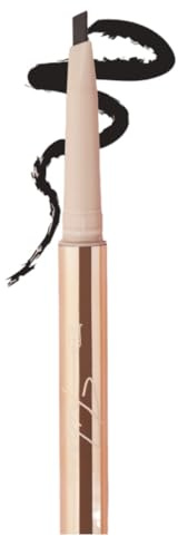 Bellamianta Tribrow 3 in 1 Augenbrauenstift Brow Enhancer, Spoolie Brush & Brow Mascara, Dual Ended, Form, Schatten & Tönung, wischfest, langanhaltende Formel, natürlich aussehende Textur, Charcoal
