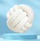 Afenau Knot Pillow - Decorative Knotted Cushion for Couch, Sofa, Bedroom, Living Room - Handmade Plush Round Throw Pillow