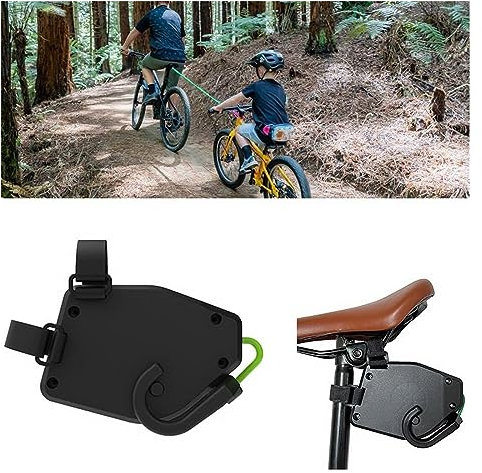 ROUYA Abschleppseil Fahrrad Kinder Bike Buddy, Kinder Fahrrad Abschleppseil, Mountainbike Zubehör Fahrradstange Für Kinderfahrrad, Fahrrad Seilzug Kinder, Fahrrad Für Kinder