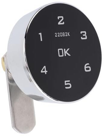 Serratura Avanzata per Armadietto Intelligente in Lega di Alluminio, Serratura Elettronica Antifurto per Cassetti con Sblocco Password e Risposta Rapida per Casa, Hotel,