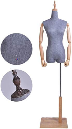 HPTHLY Schneiderpuppe für Damen, höhenverstellbar, abnehmbare Puppen, Modellrahmen, Bekleidungsgeschäft, AM