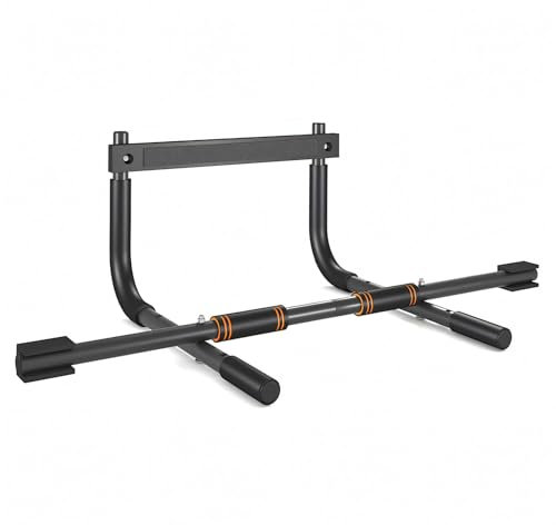 YedZen Klimmzugstange Türrahmen, Premium Pull Up Bar bis Belastbar 200kg mit Rutschfesten Griffen, Klimmzugstange für Türreck ohne Aufbau und Schrauben für Heimturnhalle