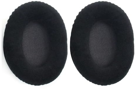 Headset Cushion Replacement Breathable Ear Pads Compatible with Kingston HyperX Cloud II(Black Flannel)