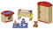 Goki 51905 - Kinderzimmer, 12-teilig, Puppenhausmöbel