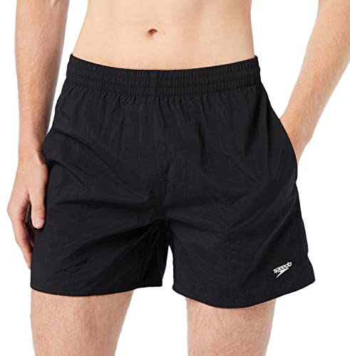 Speedo Men’s Essential Watershorts, Comfortable Fit Swimming Shorts, Classic Style, Quick Drying, Drawstring Waist