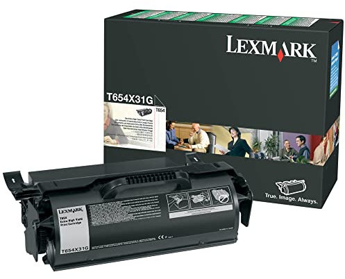 Lexmark 0T654X31E Tonerpatrone (36000 Seiten) schwarz