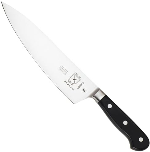 Mercer Culinary M23510 Renaissance 8-Inch Stainless Steel Forged Chef's Knife, Black