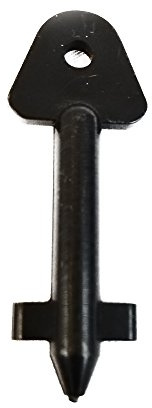 Toilet Paper Dispenser Key Kimberly Clark Black Plastic