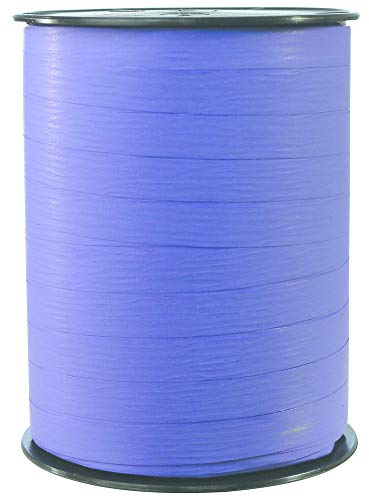 Clairefontaine 601512C Spule Geschenkband matt (250 m x 10 mm, ideal für Bastelprojekte und Geschenke) 1 Stück lavendel