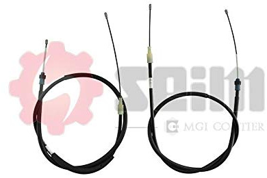 SEIM 803800 Handbremsseil Hinten Kompatibel mit CITROËN Berlingo/Berlingo First MF, GJK, GFK 4745X8 9622250380 4745J0