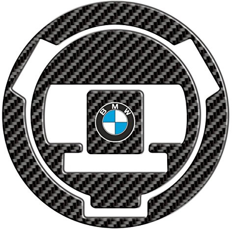 TAPPO DI PROTEZIONE SERBATOIO RESINATO ADESIVO 3D per MOTO(marca moto) '' BMW2 dal 07-11 11,2cm''