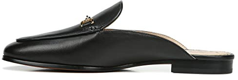 Sam Edelman Women's Linnie Mule, Black Leather, 3.5 UK
