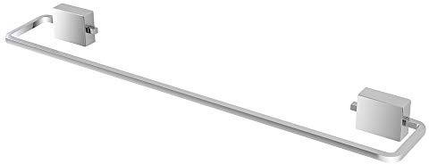 Porta Asciugamani 55 Cm A Parete con Doppia modalità di Fissaggio Tasselli e Biadesivo 3M