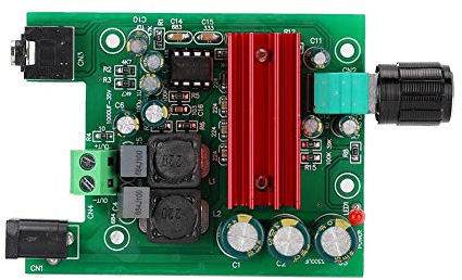 Hakeeta TPA3116 D2 DC 8-25V 100W Módulo de Placa de Amplificador Digital de subwoofer de Potencia Mono con OPAMP NE5532