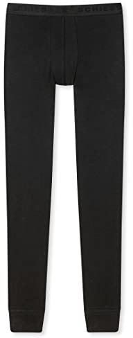 Schiesser Jungen Lange Unterhose Unterwäsche, schwarz, 164