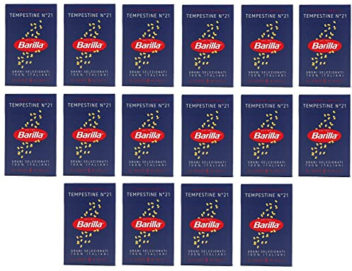 16x Pasta Barilla Tempestine Nr. 21 italienisch Nudeln 500g pack