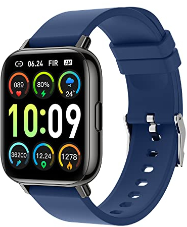 SUPBRO Smartwatch 1.69 Zoll HD Voll Touchscreen Fitness Tracker Uhr, IP68 Wasserdicht Fitnessuhr mit Pulsmesser Schlafmonitor Schrittzähler, Damen Herren Sportuhr Smart Watch Uhren für iOS Android